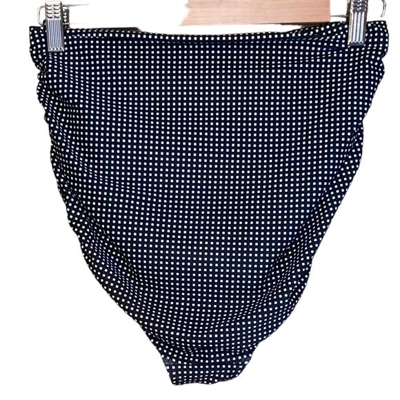 Albion Ruched High Waisted bikini bottom - Picture 2 of 4